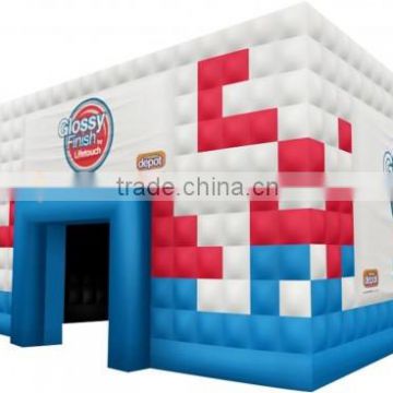 New design custom cube inflatable tent / advertising inflatable tent