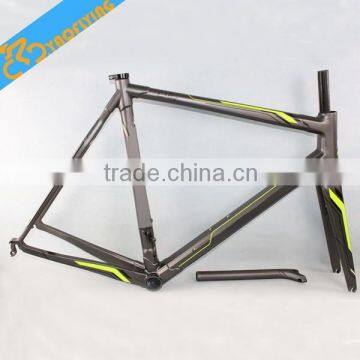 2016 Newest White+Black road bike frame carbon frame ,fashion carbon fiber road bike frame size 48/50/52/54/56cm