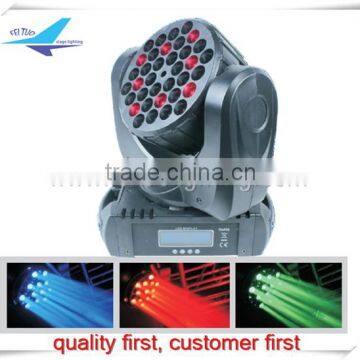 stage lighting 36*3w rgbw led moving head beam