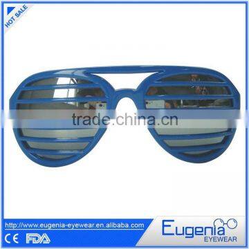 funny festival custom logo plastic frame pinhole sunglasses