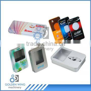 Automatic 2 Piece Tin Can Making machine product Line For battery box/Geometry Box