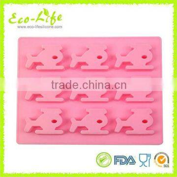 9 Helicopters Silicone Ice Cube Tray, Ice Makers, Ice Cream Mold