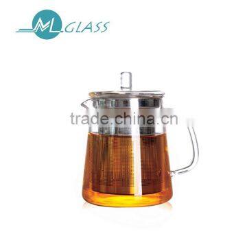 kettle stainless steel with stainless steel infuser strainer