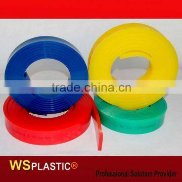 pu hard screen print squeege rubber