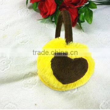 Heart Shape Plush Girls Earmuffs photo-4