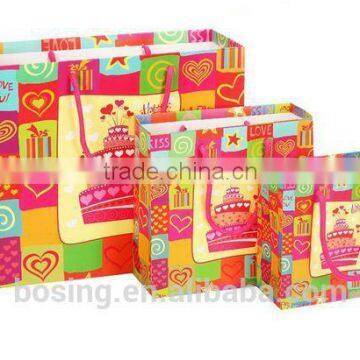 Custom Printed Paper Bags For Christmas Gift Packaging photo-2
