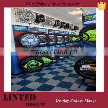 Made in China wholesale price steady tire display rack