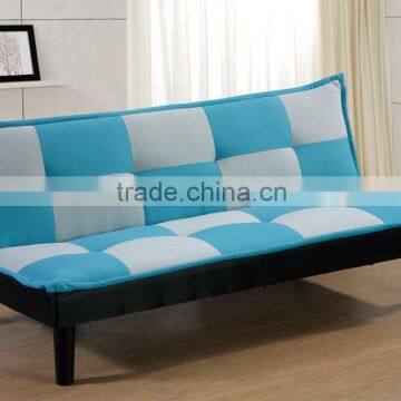 Cheap and new design Vibrant color folding fabric sofa bed