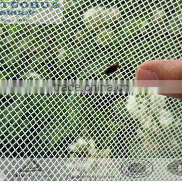 Easy to clean plastic window screen