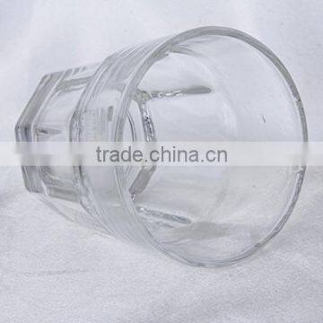 Transparent Plastic Octagonal Drinking Glass photo-5