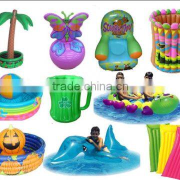 2016 hign quality hot sale Pvc Inflatable Water Float Mattress, water play float in China