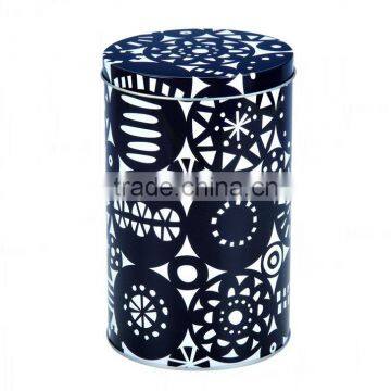 Tin cans with metal tinplate, cookie tin cans with round shape,chocolate box