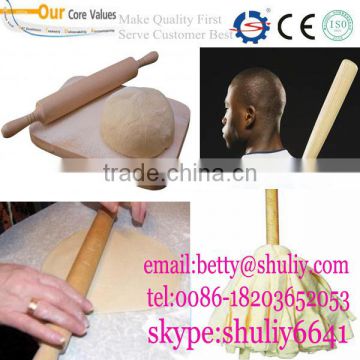 Round wooden stick mop broom stick making machine from wood branch