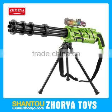 High simulation B/O 2 colours Gatling gatlin gun toys water bullet gun soft bullet gun toys