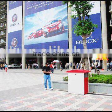 STAINLESS STEEL DUSTBIN, TRASH BIN,Garbage bin,Designed for Shanghai F1 Circuit