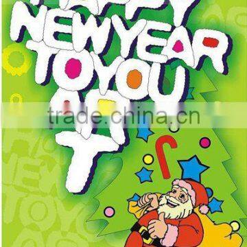 Europe new style christmas greeting card