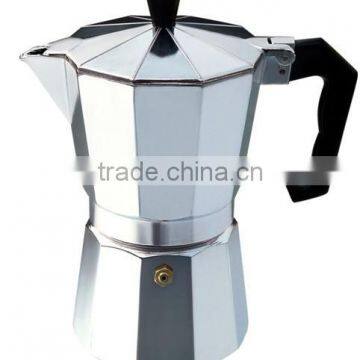 Aluminum stainless steel espresso coffee pot moka pot