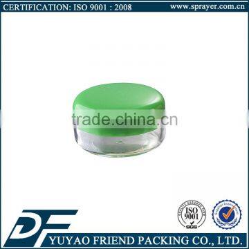 Cosmetic 3Ml Eye Cream Plastic Small Jar, 3g Hot Sale Plastic Small Cream Jar