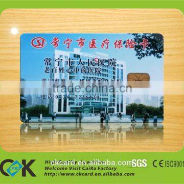 Eco-friendly pvc! Printing sle5542 card with low price from gold manufacture