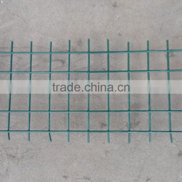 green color coated 1"x1' welded mesh fence