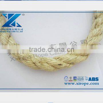 XLROPE Natural Fiber Rope 3strand 28mm Manila/Sisal Rope