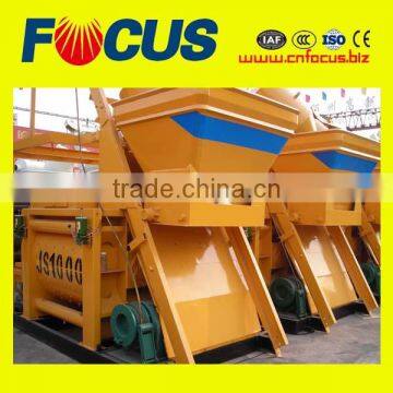 Hot Sale! Twin Shaft JS1000 Concrete Mixer