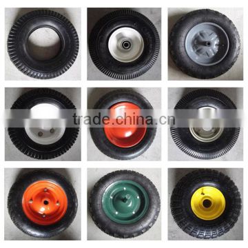 Solid Rubber Size Customized Wheel