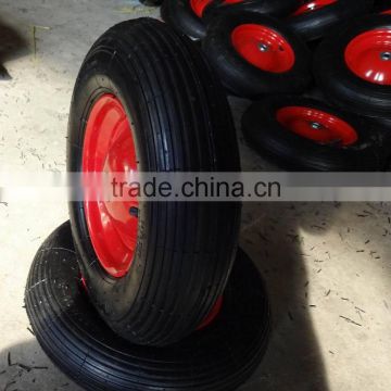 high quality competitive price Europe markets 16 inch 4.00-8 wheel barrow tire