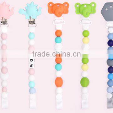Handwork Food Grade Silicone Baby Pacifier Chain photo-6