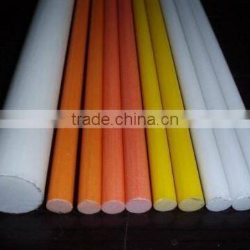 Pultrusion high strength solid Colourful FRP GRP Round Rod