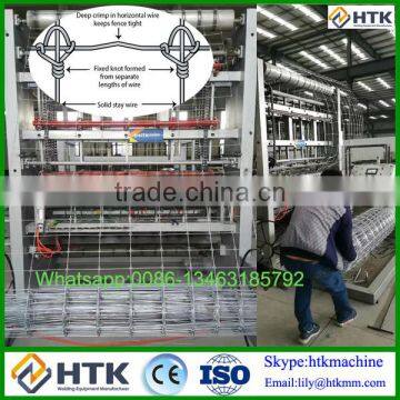 Fully-automatic Fixed Knot Deer Fence Machine Mesh Rolling Machine photo-6