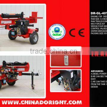 Cheap log splitter powered by gasoline engine for sale