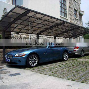 New Outdoor DIY Aluminum & PC sheet King Car Canopy