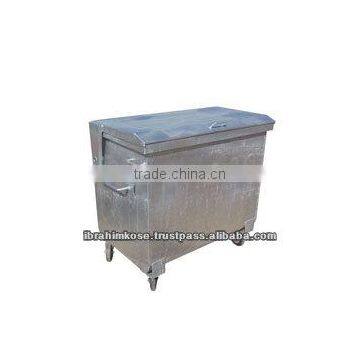 770lt Metal Waste Container Bin