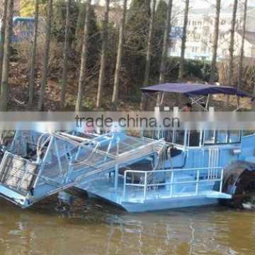 Automatic garbage salvage ship