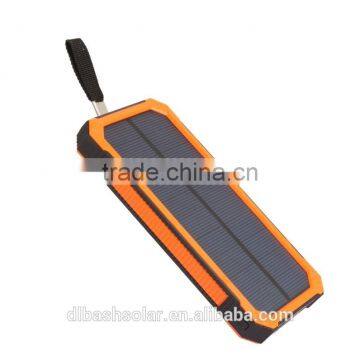 Waterproof Protable Big Capacity Solar Charger Solar Rechargeable Power Bank photo-4