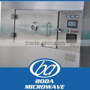 batch type microwave vacuum cassava drying machine