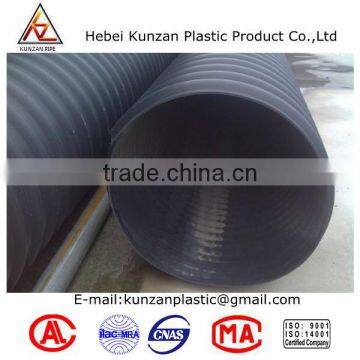 Yellow Plasti PP Conduit Pipe Corrugated Plastic Pipe for Electric photo-6
