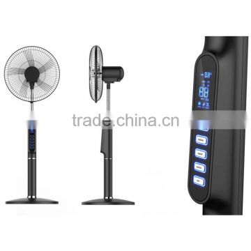 Figure "8" Stand Fan.Up Down Oscillating.LED Digital Display