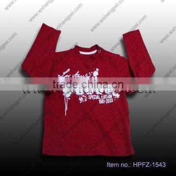 red boys t-shirt