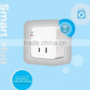 Portable Mini Power Bluetooth Wifi Wireless Wall Light American Standard Smart Plug Socket photo-4