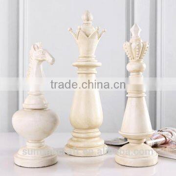 Home Decoration Accessories Vintage Resin Internation Chess Figurines photo-1