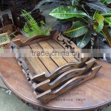 Kitchen Furniture Wood Tray Wooden Food Tray photo-4