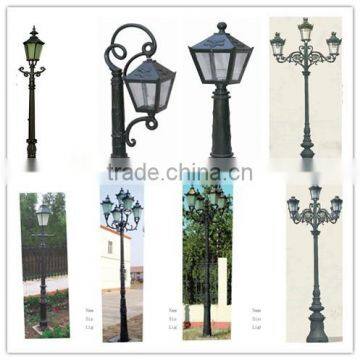 2017 Hot Sale Antique Aluminum Garden Lighting Pole