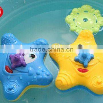 customized cute soft baby bath toys,animal soft pvc water spray bath toys,Spray water animal plastic toy bath toys