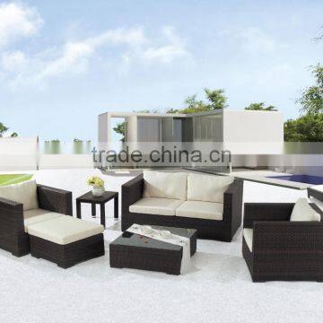 PE Rattan & Aluminum Furniture, Outdoor Rattan Sofa photo-2