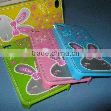 2013 hot sale rabbit patten PC phone cover