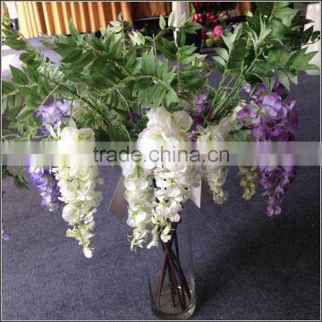 White Artificial Wisteria Flower photo-3
