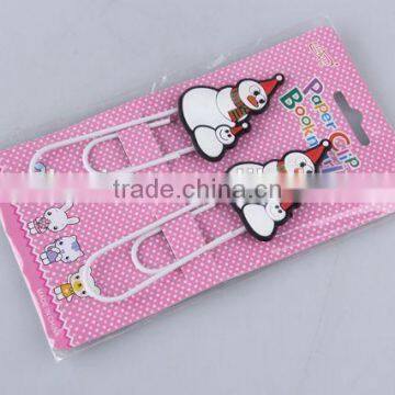 2PC Silicone Christmas Snowman/Christmas Tree Design Super Paper Clip photo-2