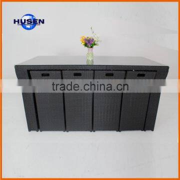 Outdoor Rattan Bar Chair Outdoor Rattan Bar Set photo-2